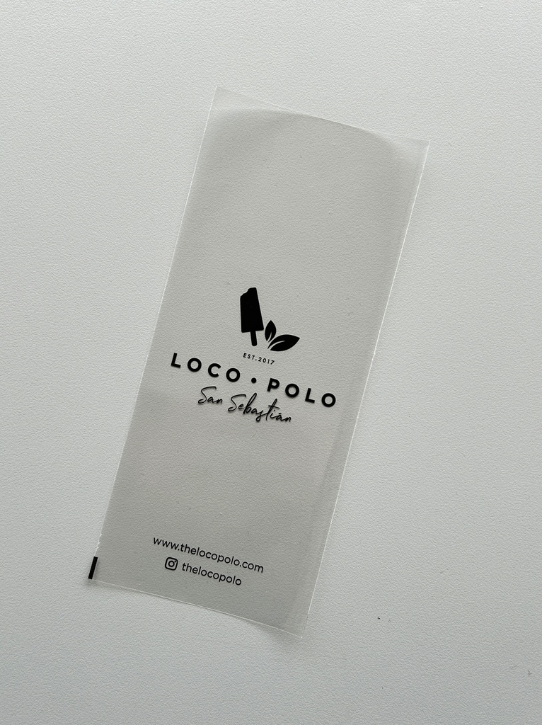 Funda polo individual transparente take away pack 500 U