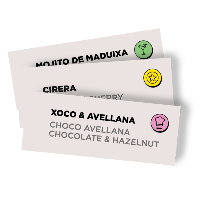 Pack 2  Hojas  Etiquetas Cat-Cast-Ing