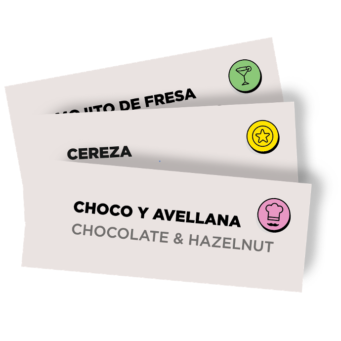 Pack 2 Hojas  Etiquetas Cast-Ing