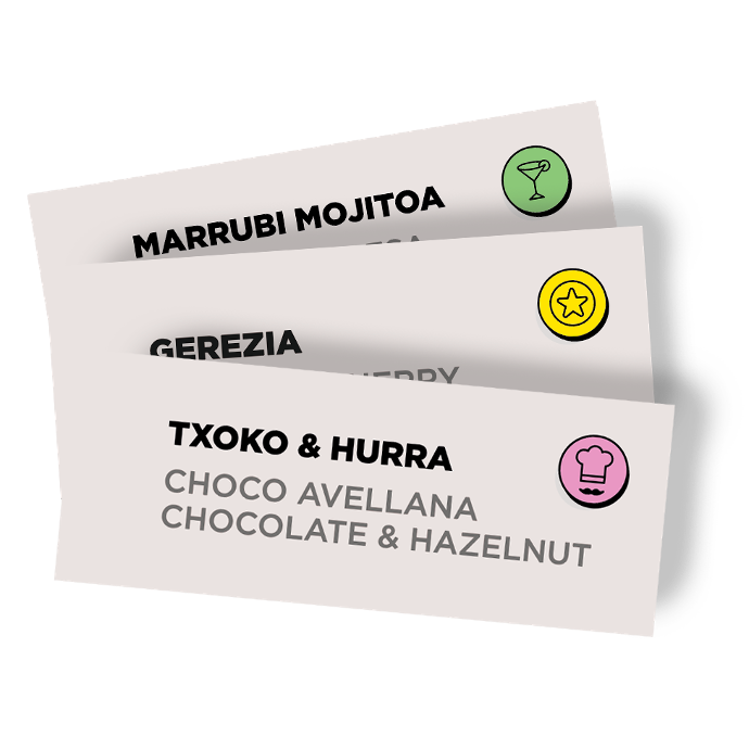 Pack 3 Hojas  Etiquetas Eus-Cast-Ing