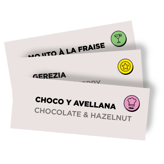 Pack 3 Hojas  Etiquetas Sueltas ( 42 etiqu)