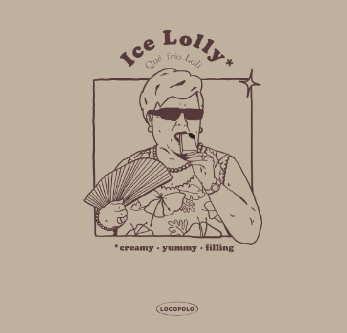 Camiseta Ice Lolly Freestyler Desert Dust