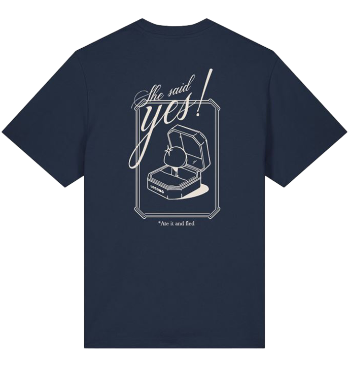 Camisetas She Said Yes - Sparker - French Navy