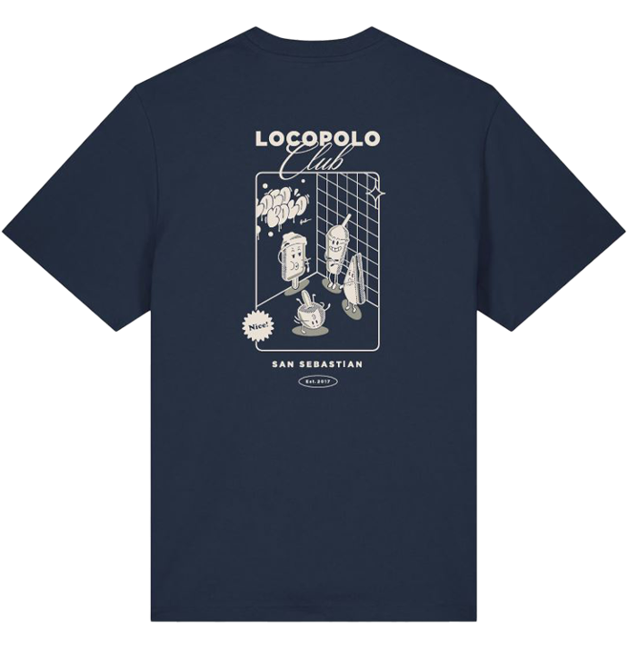 Camisetas Club Locopolo - Sparker - French Navy