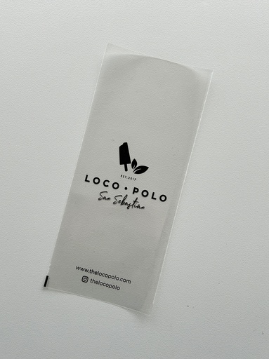 [PT30016] Housse individuelle transparente pour polo à emporter