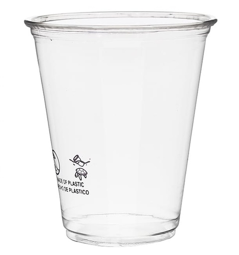[PT30040] Vaso 07 Oz Pet Trans. Zumos Ristra 50 Un