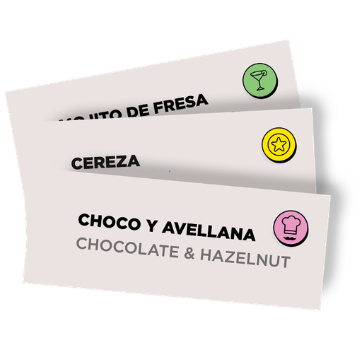 [PT30052] Pack 3 Hojas  Etiquetas Cast-Ing (42 etiqu)