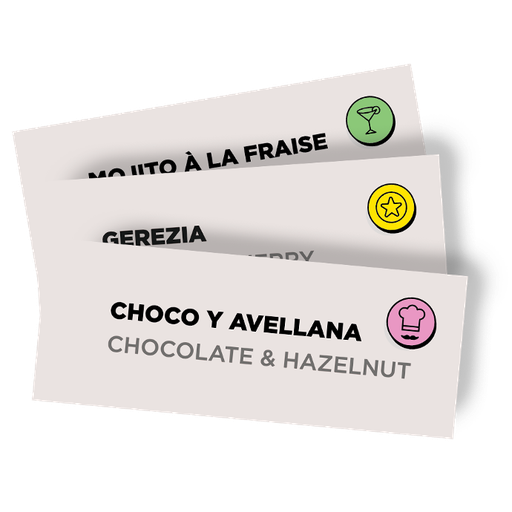 [PT30057] Pack 3 Hojas  Etiquetas Sueltas