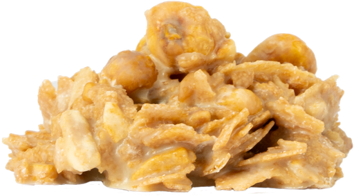 [RC00076] Roca choco blanco Almendra caramelizada y barquillo