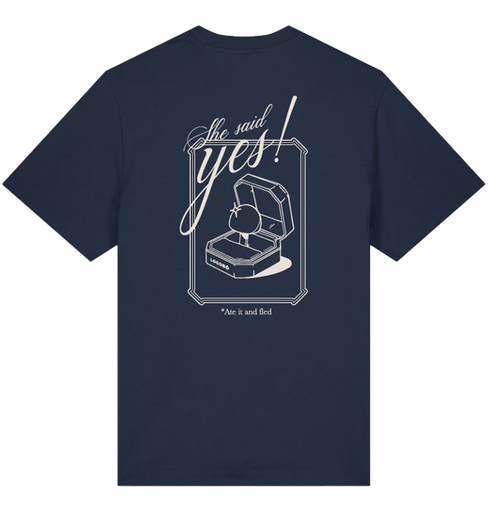 Camisetas She Said Yes Sparker French Navy
