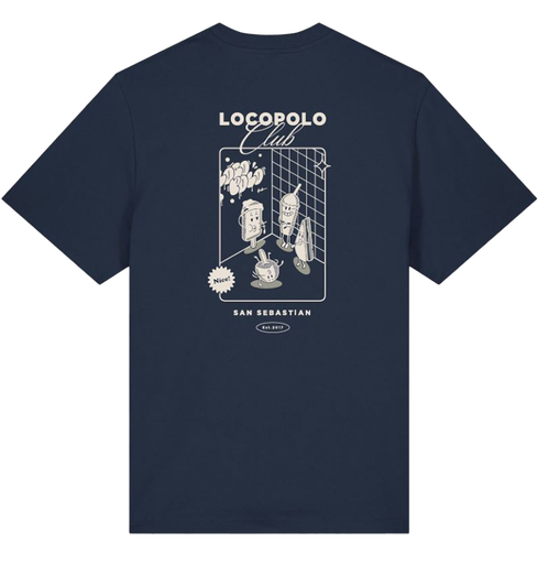 Camisetas Club Locopolo - Sparker - French Navy