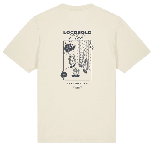 Camisetas Club Locopolo - Sparker - Natural Raw